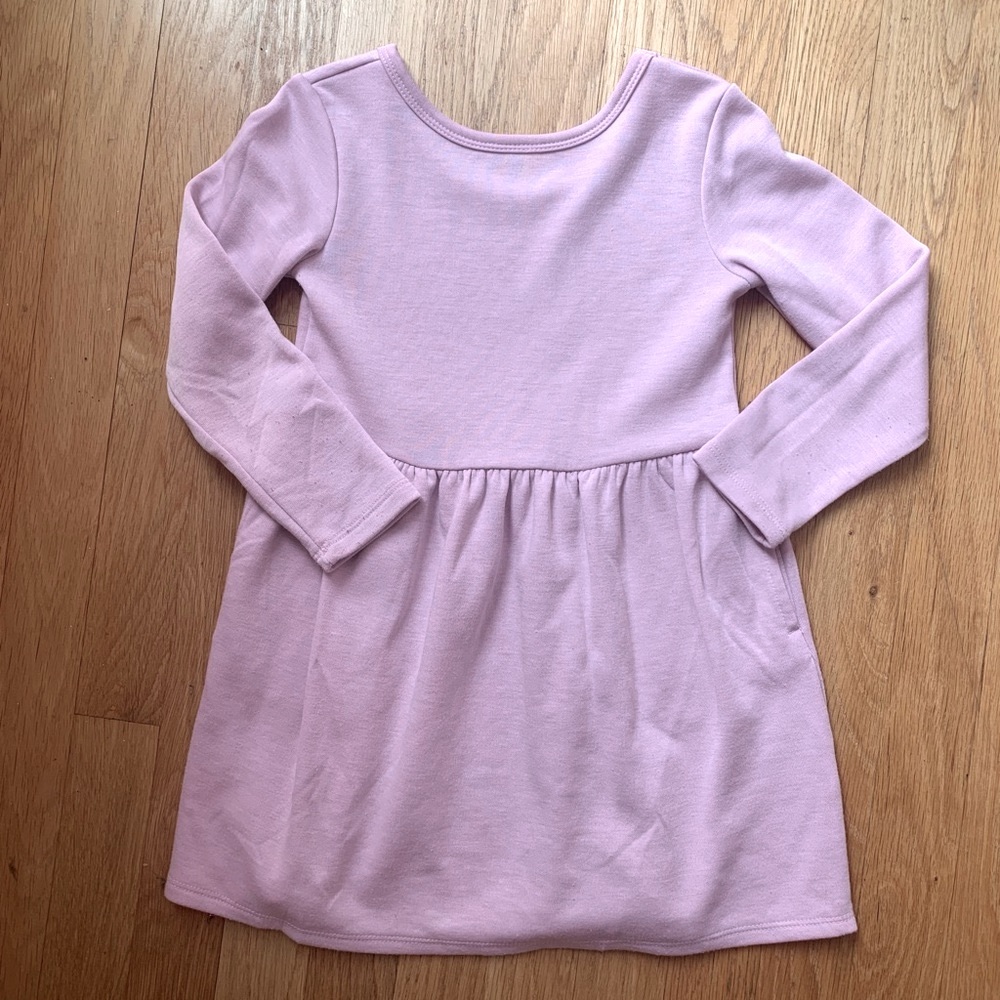 Soft purple girls dress